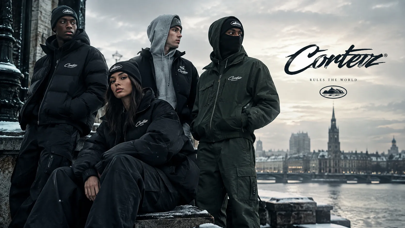 corteiz clothing website banner